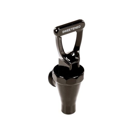 Wilbur Curtis Faucet, Spb Series Blk Plst Sw WC-1865